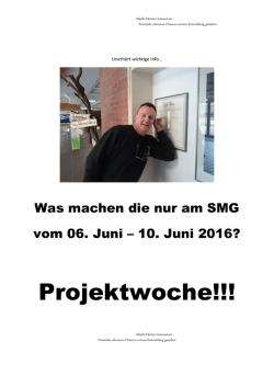 Projekt - Sibylla-Merian-Gymnasium