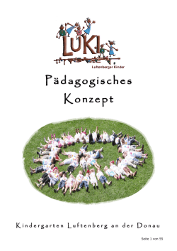 neues pädagogisches Konzept Kindergarten LUKI