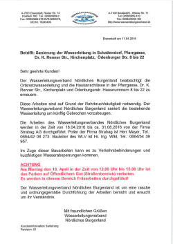 Informationsblatt
