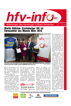 HFV-Info Nr. 16-2016
