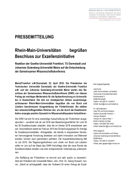 Pressemeldung 22.04.2016 - Technische Universität Darmstadt