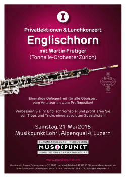Englischhorn - Musikpunkt
