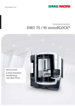 DMU 75 / 95 monoBLOCK
