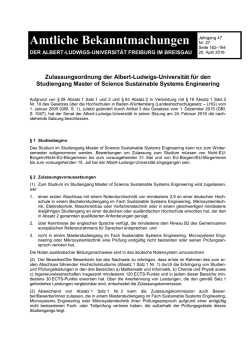 Jahrgang 32 - Universit&auml;t Freiburg