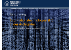 Informationen &uuml;ber zentrale IT-Dienste