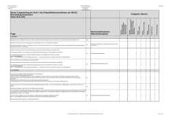 Muster-Fragenkatalog der Stufe 1 des PQ-Verfahrens