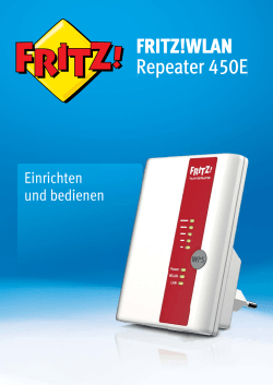 FRITZ!WLAN Repeater 450E