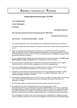 PDF Vergütungsvereinbarung