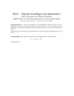 FGI-1 &ndash; Formale Grundlagen der Informatik I