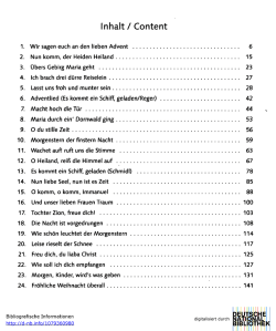 Inhalt / Content