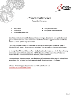 Holzknechtnocken