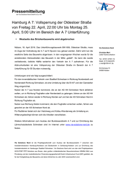 Pressemitteilung Via Solutions Nord v. 18.04.16