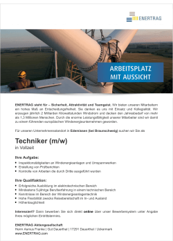 Techniker (m/w)