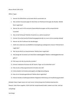 Einf&uuml;hrung in das Recht II (S6502)
