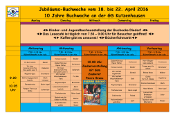 geht´s zum Programm! - Grundschule Kutzenhausen