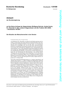 Drucksache 18/8169 - DIP