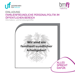 Einladung pdf 225,92 kB - Unternehmen für Familien