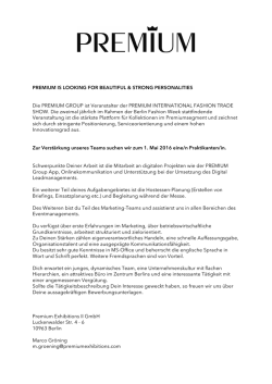 Praktikum PREMIUM Mai 2016_Marketing
