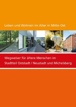 Herausgabe Wegweiser