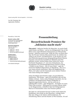 Inklusion macht stark - Private Schulen Oberaudorf