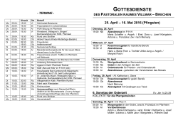 GOTTESDIENSTE - Sankt Maximin Niederbrechen