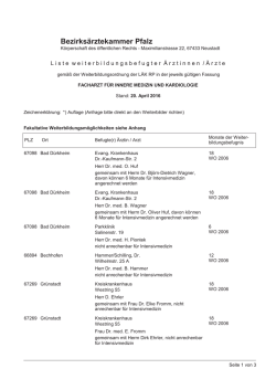 Innere Medizin und Kardiologie WBO 06