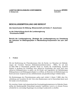 Drucksache 6/5353 - Landtag Mecklenburg Vorpommern