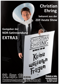 EXTRA3 Christian Ehring