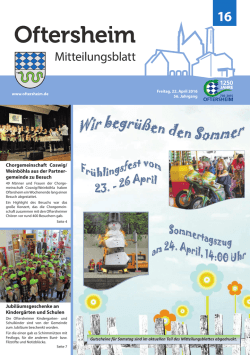 gemeinde zu Besuch