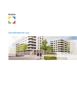 Jahresbericht 2015