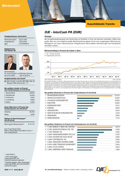 InterCash PA (EUR)
