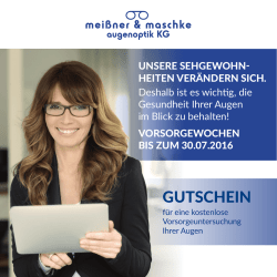 gutschein - Mei&szlig;ner & Maschke