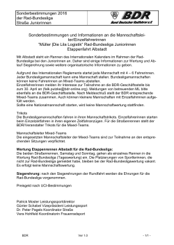 Sonderbestimmungen Albstadt (Juniorinnen) (pdf