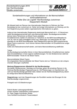Sonderbestimmungen Albstadt (Juniorinnen) (pdf