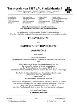 Einladung mit Anmeldung - Turnverein von 1887 Stadtoldendorf