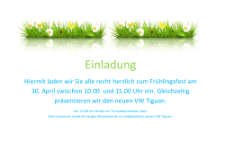 Frühlingsfest - Odendahl & Heise