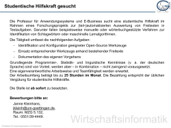 Informationsverarbeitung in Dienstleistungsbetrieben WS2006/2007