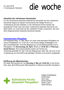 herunterladen! - Katholische Kirche Derendorf Pempelfort