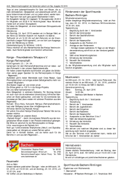 Amtl. Bekanntmachungsblatt der Gemeinde Losheim am See