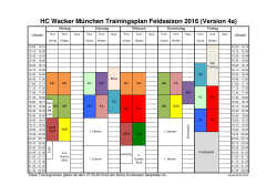 HCW Feldtrainigsplan 2016 Version 4a ohne kleiner Kunstrasen