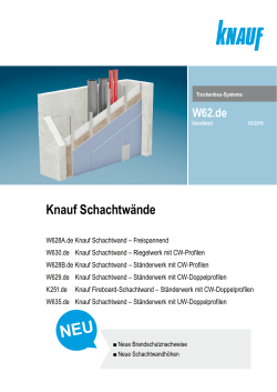 W62.de Knauf Schachtwände