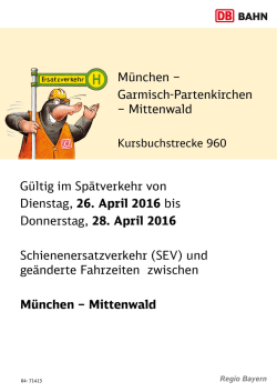 Fahrplan