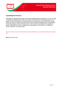 Druckversion  - Landesinitiative Demenz