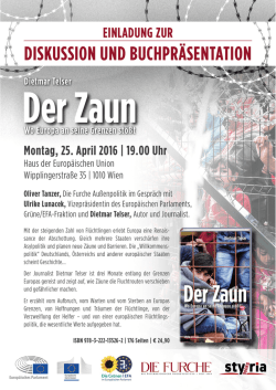 Einladung "Der Zaun"