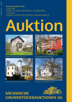Katalog - Sächsische Grundstücksauktionen AG