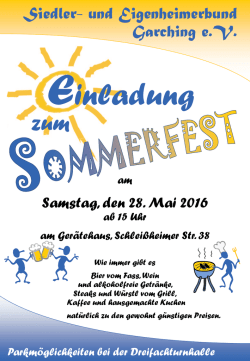 Einladung