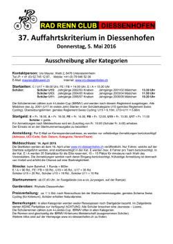 37. Auffahrtskriterium in Diessenhofen