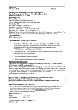 2016-04-17 Saarlouis.RTF - Turnierservice Muthweiler