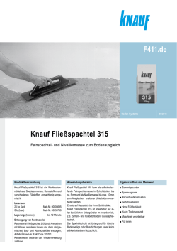 F411.de Knauf Fließspachtel 315