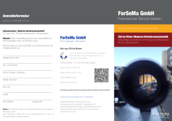 ForSeMa GmbH